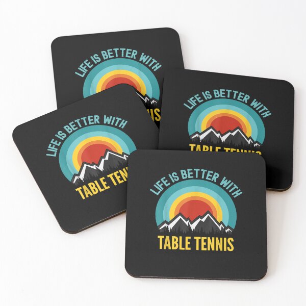 Item preview, Life is Better With Table Tennis Hobbyist Gift designed and sold by Williamonart.