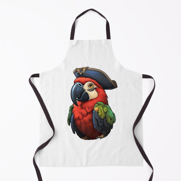 Item preview, Kawaii Pirate Dangerous Rough Caribbean Parrot Jack Sparrow Animal designed and sold by SMARTKIT DESIGNAGENCY.