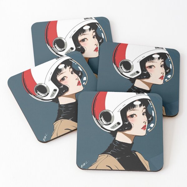 Item preview, Mecha Maiko designed and sold by Retro Type.