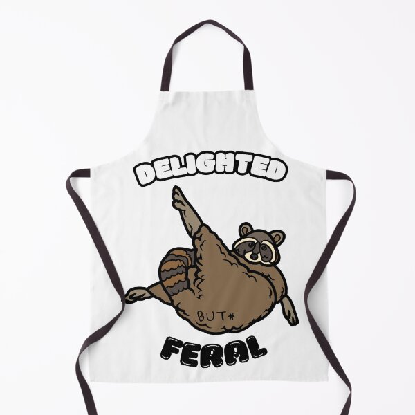 Item preview, Cute Raccoon, delighted but feral designed and sold by Merch-Kitsune.