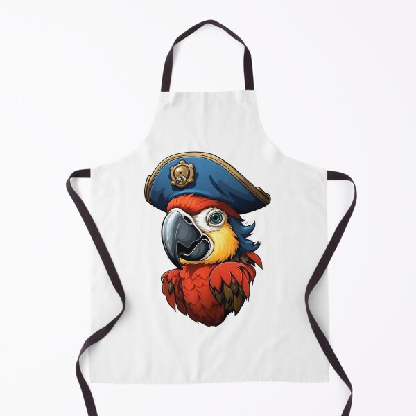 Item preview, Kawaii Pirate Dangerous Rough Caribbean Parrot Jack Sparrow Animal designed and sold by SMARTKIT DESIGNAGENCY.