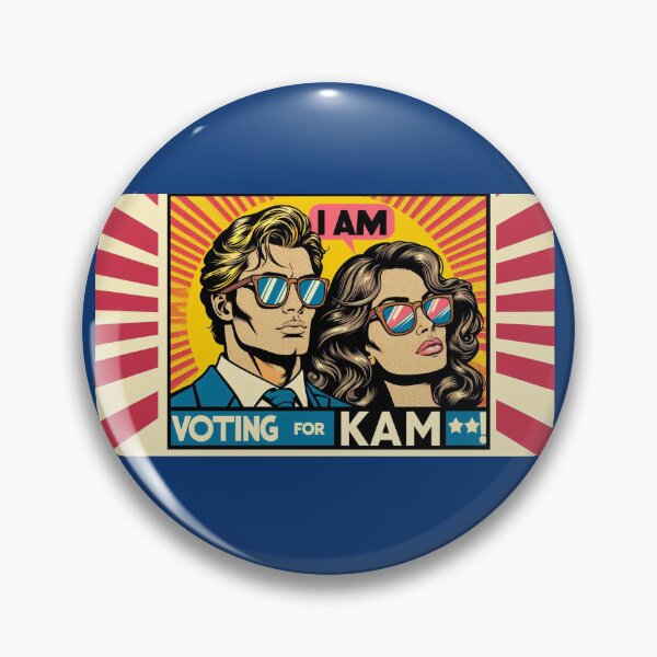 Item preview, I AM VOTING FOR KAM! designed and sold by DesignsByPrnces.