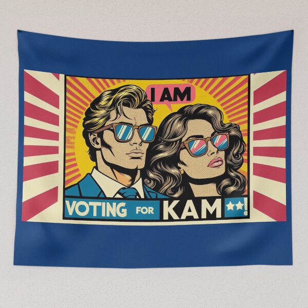 Item preview, I AM VOTING FOR KAM! designed and sold by DesignsByPrnces.