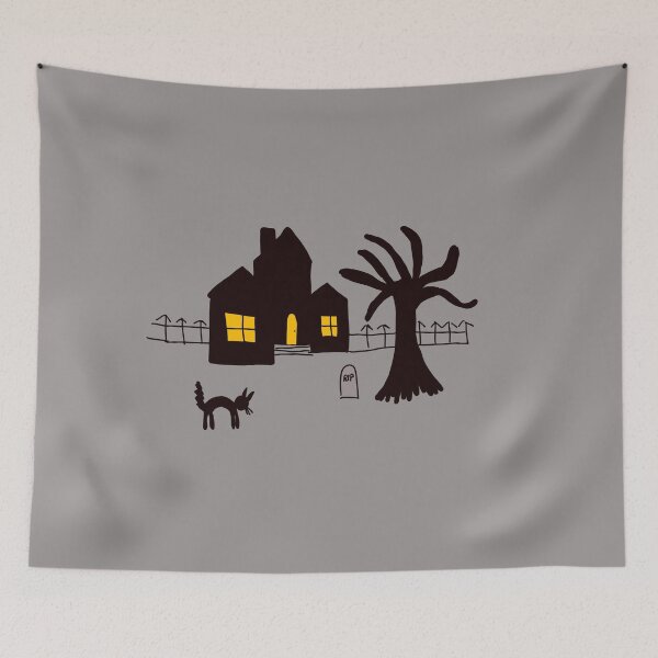 Item preview, Haunted House designed and sold by RepeatCandy.