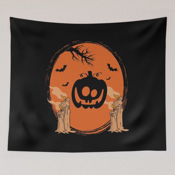 Item preview, Vintage Pumpkin Scene Halloween designed and sold by ropdesign.