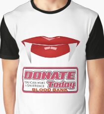 Vampire blood bank Graphic T-Shirt