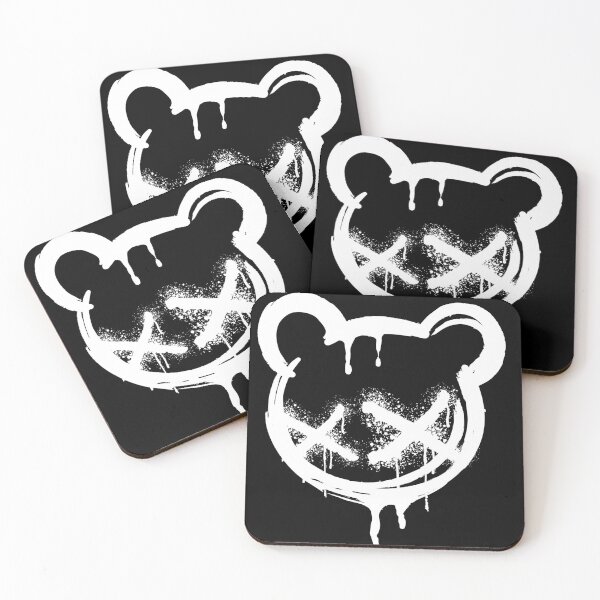 Item preview, White Dripping X-Eyed Bear designed and sold by gapix-original.
