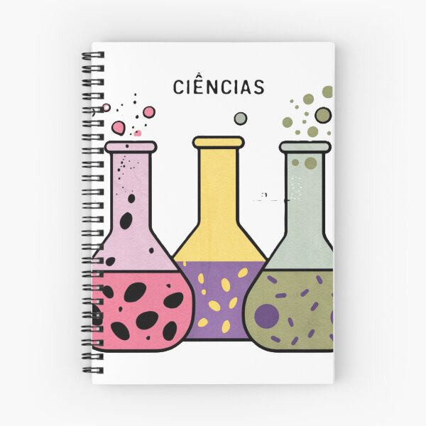Item preview, Capa de Caderno Ciências designed and sold by debbiebento.