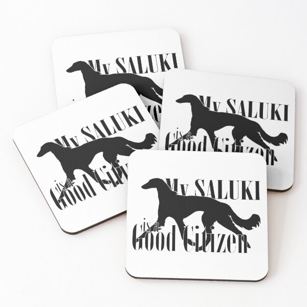Item preview, My Saluki is a Canine Good Citizen designed and sold by Adventuring Borders.