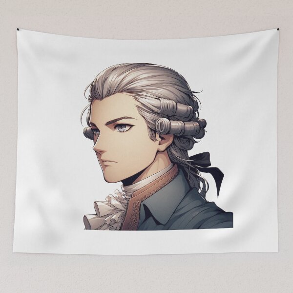Item preview, Mozart Senpai Portrait designed and sold by Orchestral otaku.