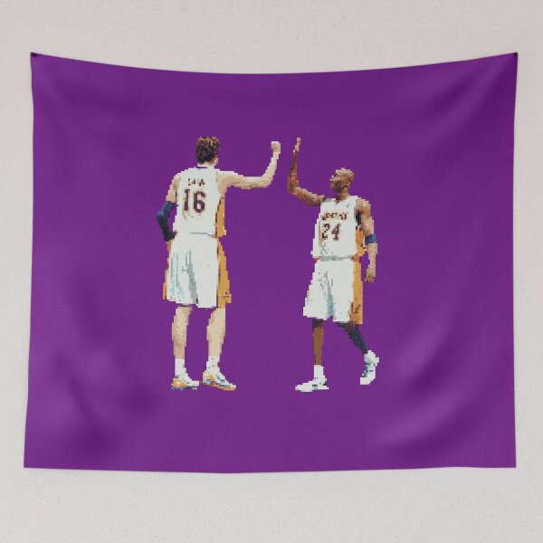 Item preview, Kobe Bryant and Paul Gasol designed and sold by pixelsports2.