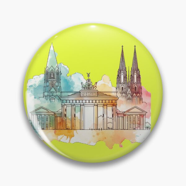 Item preview, Germany's Iconic Landmarks: Brandenburg Gate & Cologne Cathedral,    designed and sold by PaintMeWorld.