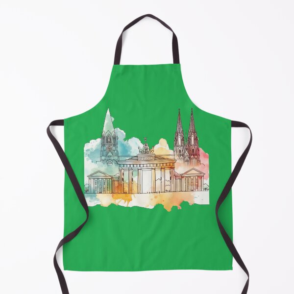 Item preview, Germany's Iconic Landmarks: Brandenburg Gate & Cologne Cathedral,    designed and sold by PaintMeWorld.