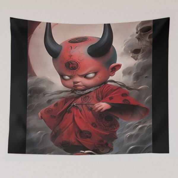 Item preview, Devil Hunter Kid In Dark World designed and sold by GrowDrak.