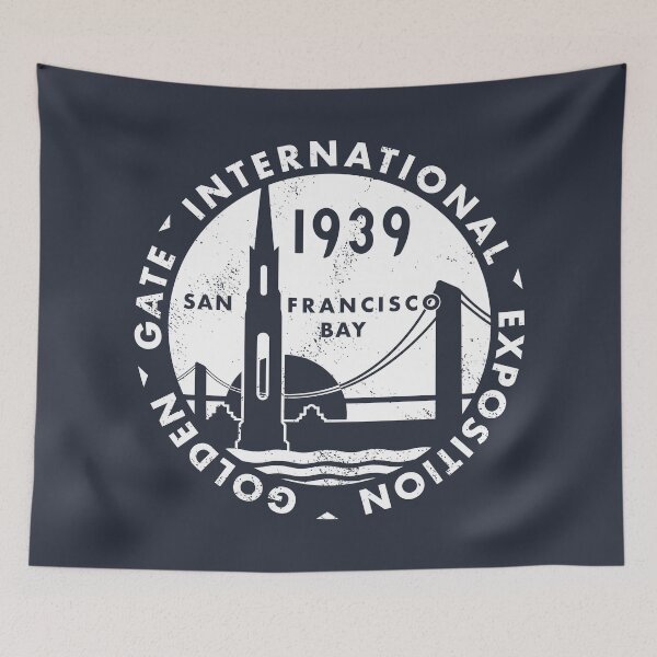 Aperçu de l'œuvre Icône de l'exposition du Golden Gate de 1939 à 1940 créée et vendue par deadmansupplyco.