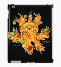 M is for MACREEPY MAC AND CHEESE! iPad Case/Skin