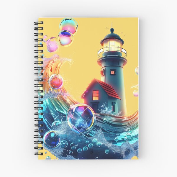 Item preview, A Lighthouse with Soap Bubbles designed and sold by  Artistry in Motion by MADsrecreation.