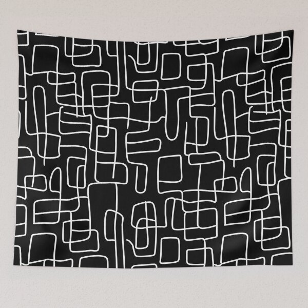 Item preview, Boxed Lines Pattern designed and sold by MMgoodzShop.