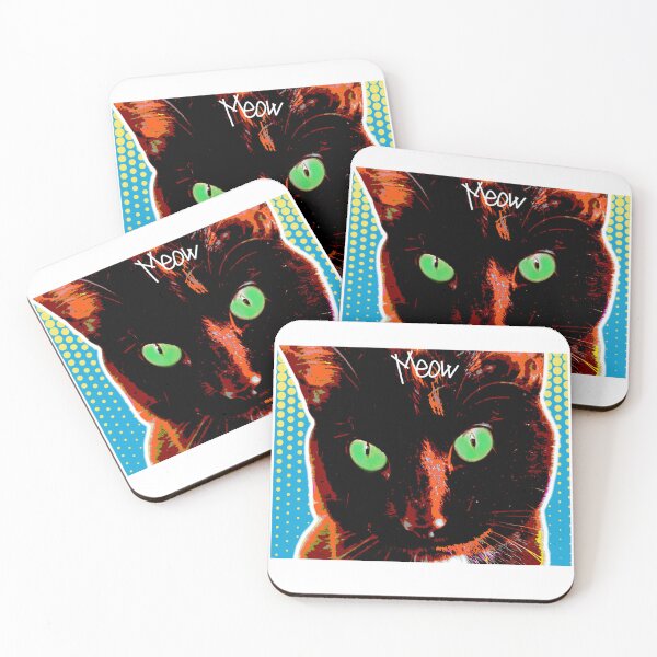 Item preview, Meow Pop Art Cat designed and sold by dpenn.