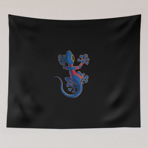 Item preview, Red Blue Gecko designed and sold by JDHardie.