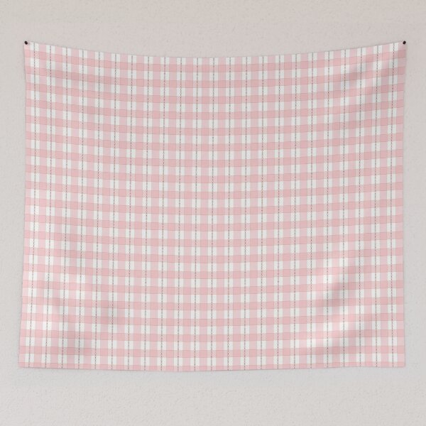Item preview, Flower Gingham - Perfectly Pink designed and sold by BayhillStudio.