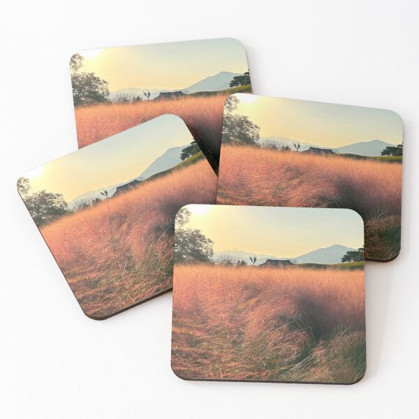 Item preview, Pink Muhly Grass in Gyeongju, South Korea | Korean photography art designed and sold by YemmyZImages.