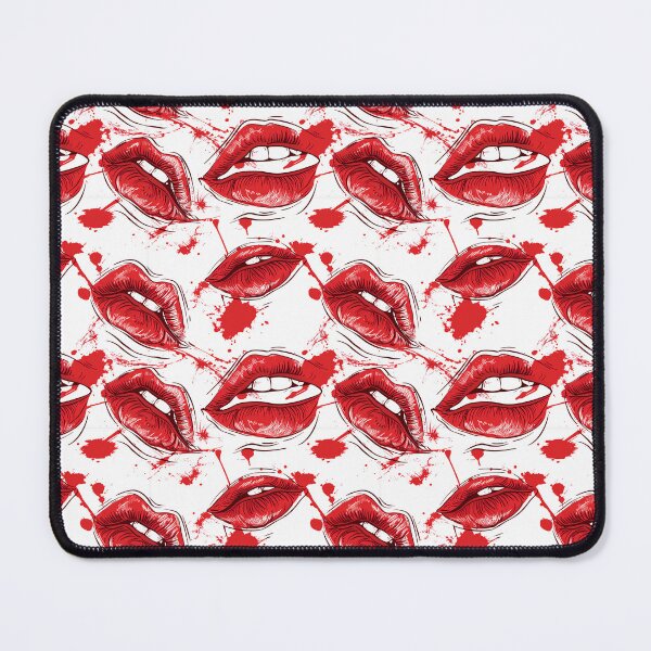 Item preview, Red Lips Pattern designed and sold by KERaney.