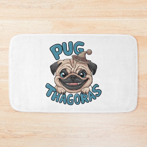 Item preview, Pug-thagoras designed and sold by Gentle40Winks.
