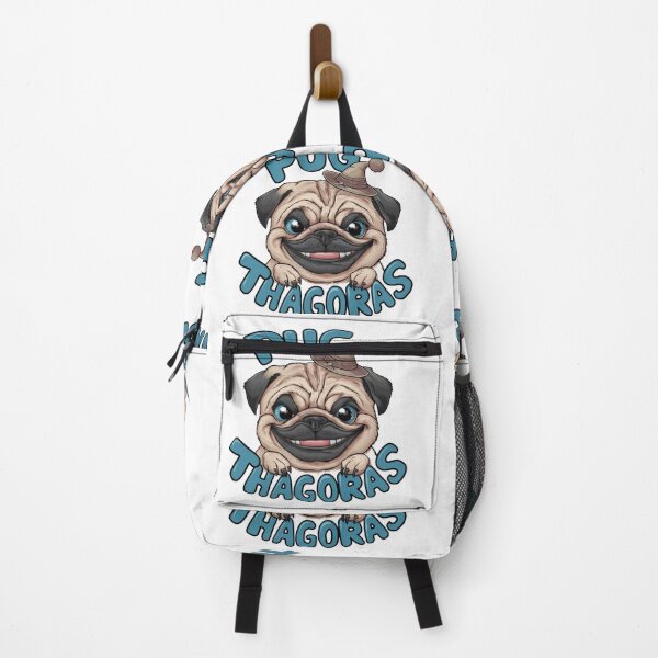 Item preview, Pug-thagoras designed and sold by Gentle40Winks.