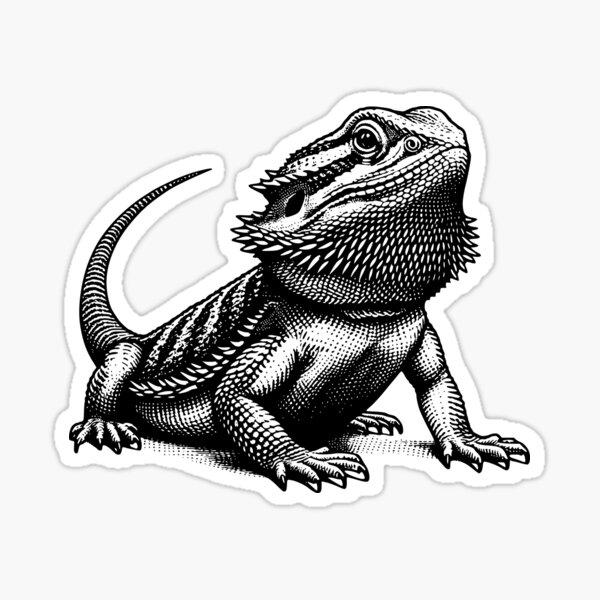 Item preview, DAD Bearded Dragon Lizard, adorable family Animal lover designed and sold by GermanArt40.