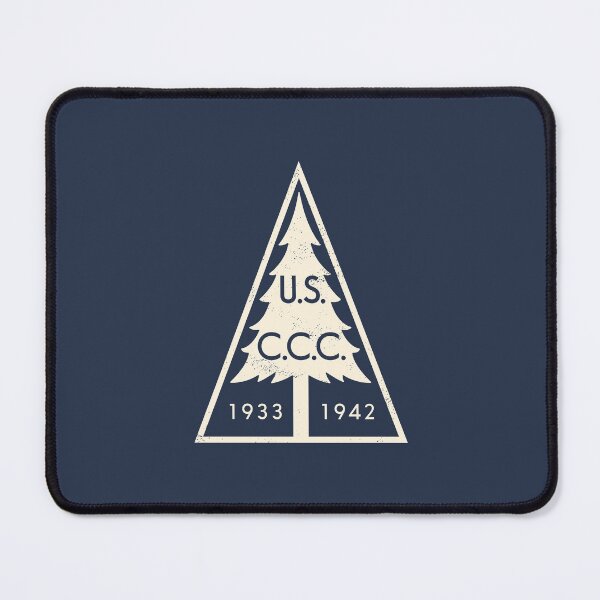 Item preview, Civilian Conservation Corps - Triangle Tree Badge designed and sold by deadmansupplyco.