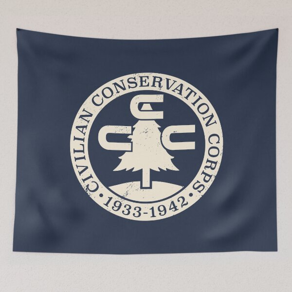Item preview, Civilian Conservation Corps - Circle Tree Badge designed and sold by deadmansupplyco.
