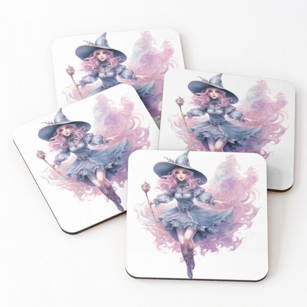 Item preview, Pastel Halloween Witch  designed and sold by GiraffeCreative.