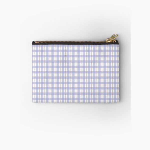 Item preview, Flower Gingham - Periwinkle designed and sold by BayhillStudio.