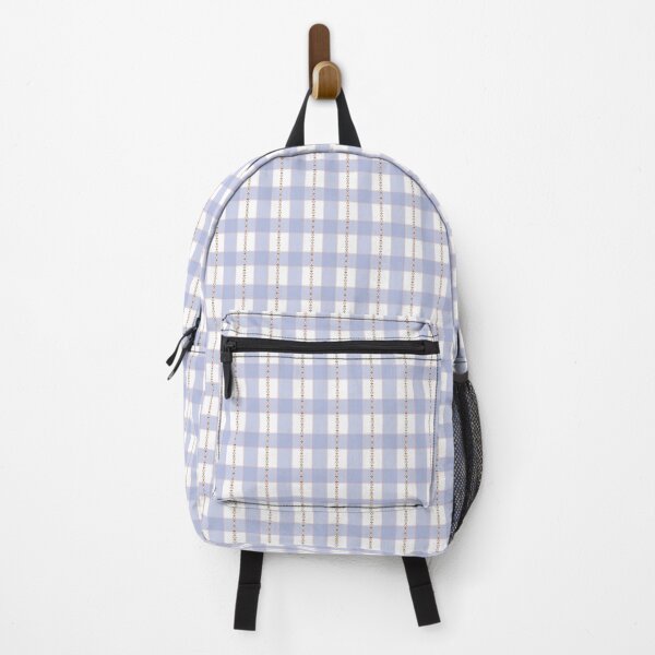 Item preview, Flower Gingham - Periwinkle designed and sold by BayhillStudio.