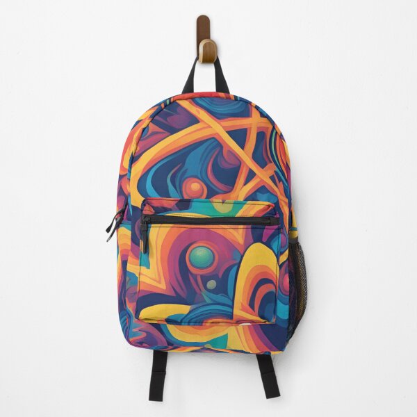Item preview, Psychedelic Atom - Science Art designed and sold by Pterodak.