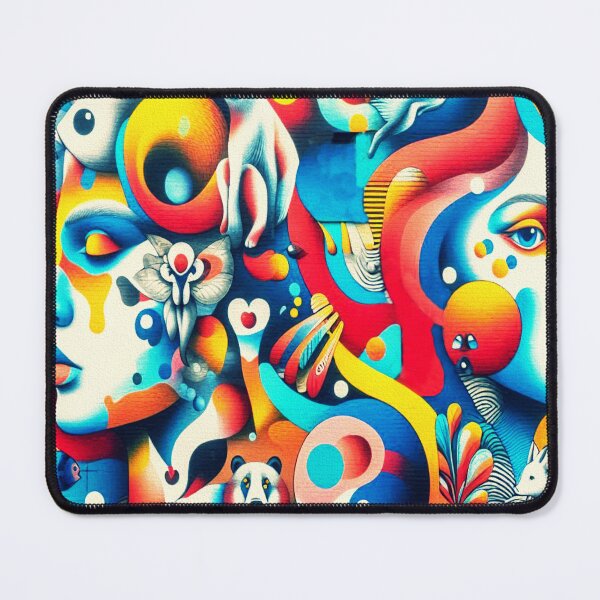 Item preview, Street art with colorful female face designed and sold by jumapa.
