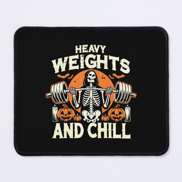 Item preview, Heavy Weights and Chill Halloween Fitness designed and sold by Printend _.