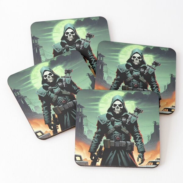 Item preview, ghoul, zombie, fallout, movie, game designed and sold by DonnaBlankaArt.