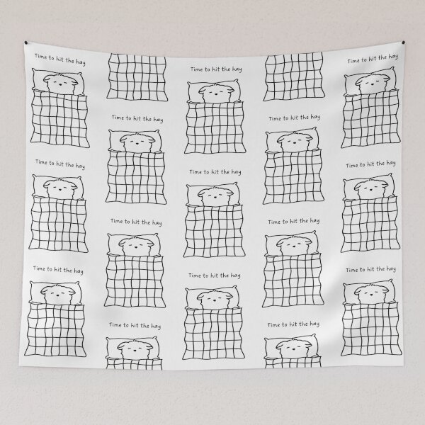 Item preview, Time to hit the hay | Cute Ways to Say Good Night | Handwritten-style Font designed and sold by RM-Journey.