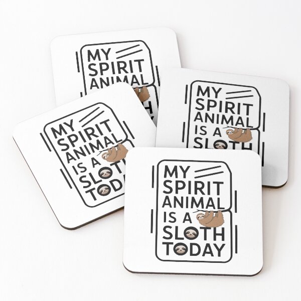 Item preview, My Spirit Animal - Sloth design designed and sold by Vashy56.