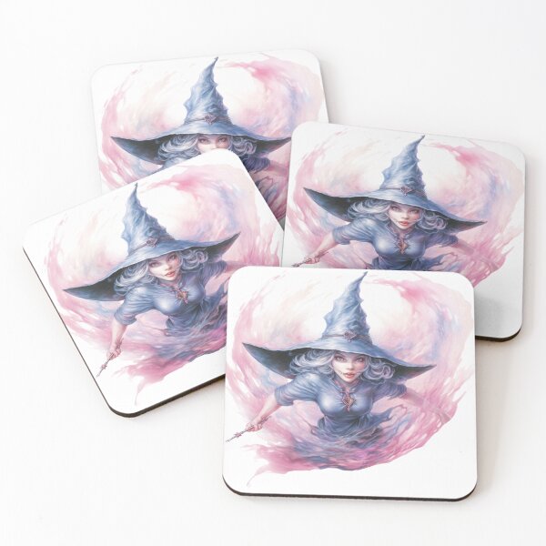 Item preview, Pastel Halloween Witch designed and sold by GiraffeCreative.