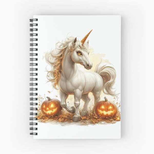 Item preview, Enchanted Pumpkin Unicorn designed and sold by MixinMadness.
