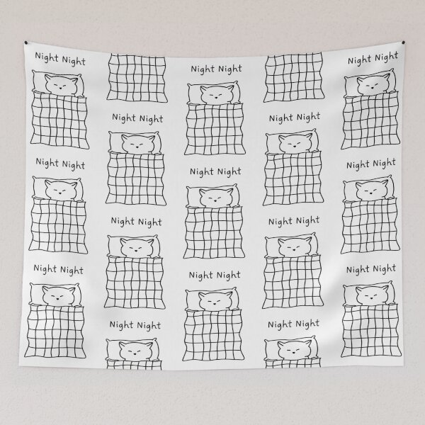 Item preview, Night Night | Cute Ways to Say Good Night | Handwritten-style Font designed and sold by RM-Journey.
