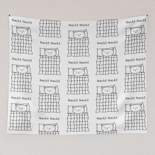 Item preview, Nacht Nacht | Cute Ways to Say Good Night | Handwritten-style Font designed and sold by RM-Journey.