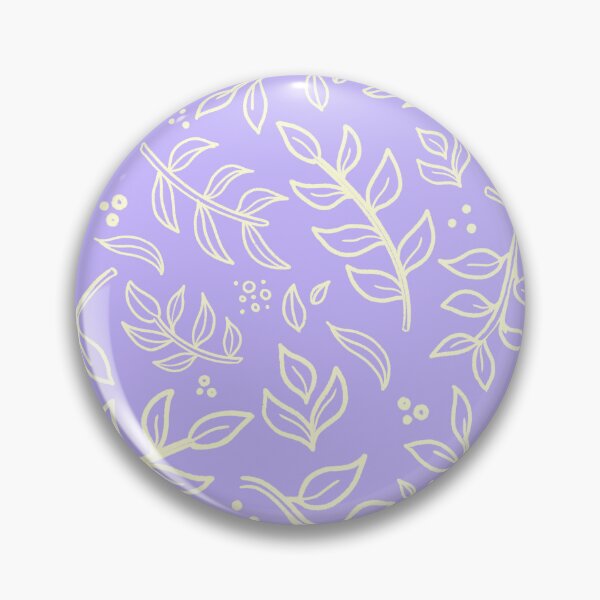 Item preview, White Foliage on Lavender Background designed and sold by Leah Fox.