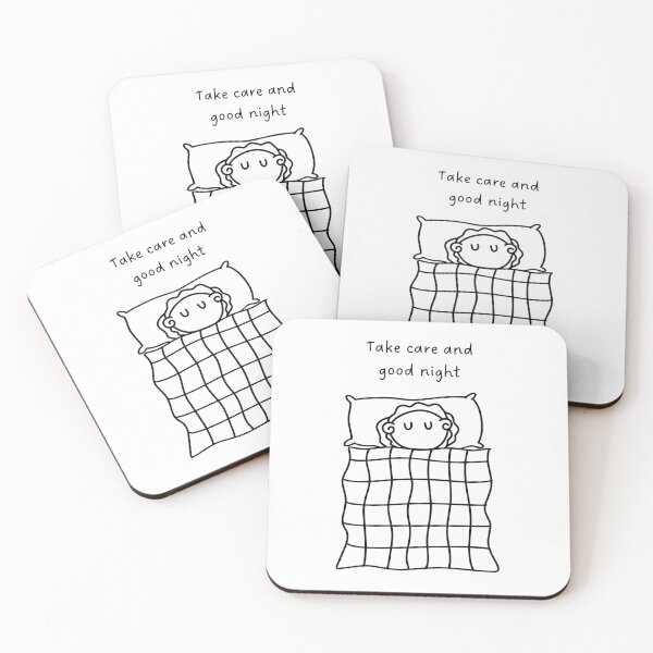 Item preview, Take care and good night | Cute Ways to Say Good Night | Handwritten-style Font designed and sold by RM-Journey.