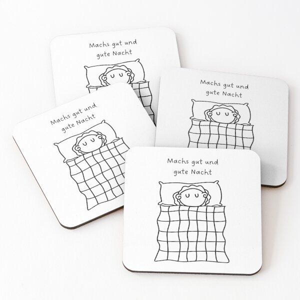 Item preview, Machs gut und gute Nacht | Cute Ways to Say Good Night | Handwritten-style Font designed and sold by RM-Journey.