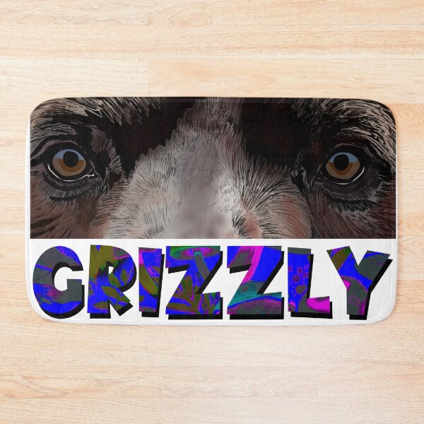 Item preview, Fierce Grizzly Bear Eyes Emblem designed and sold by GrizzlyCollective.