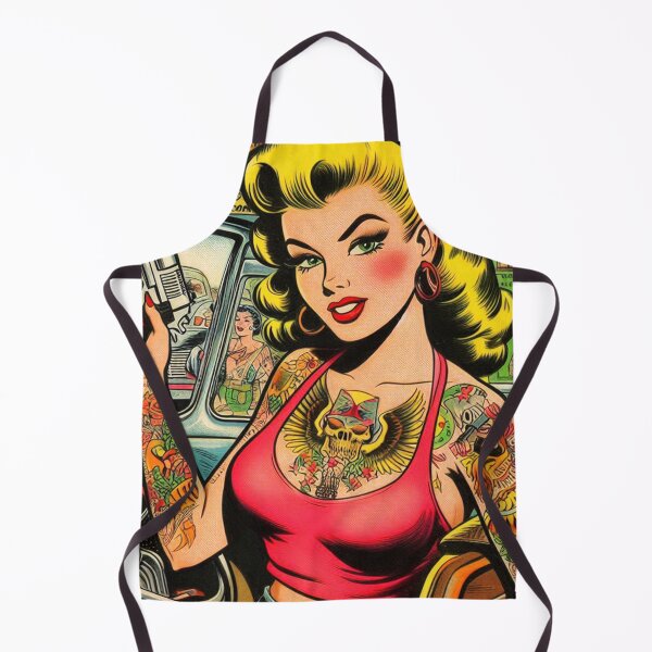 Artikelvorschau, Retro Comic Mädchen entworfen und verkauft von PulpVintage.